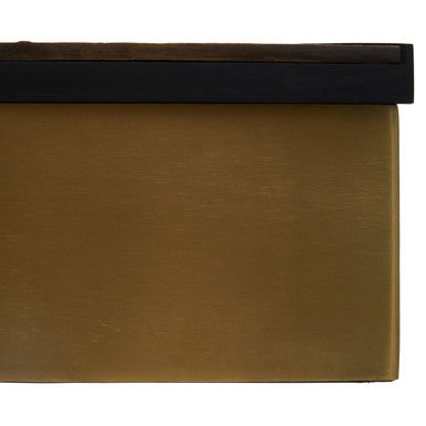 Small Black and Gold Storage Box