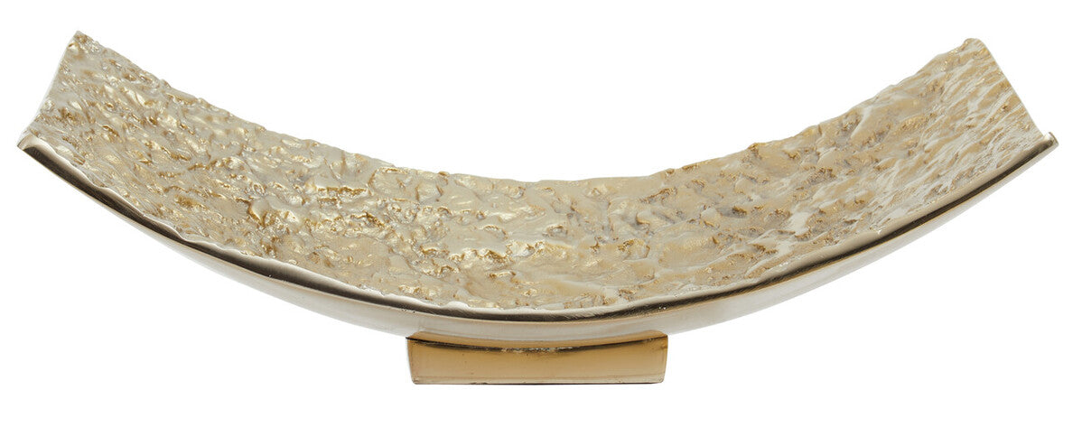 Gold Finish Decorative Dish