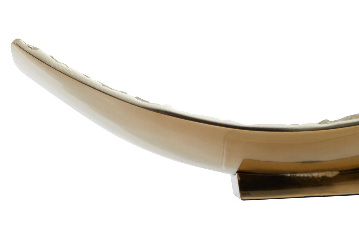 Gold Finish Decorative Dish