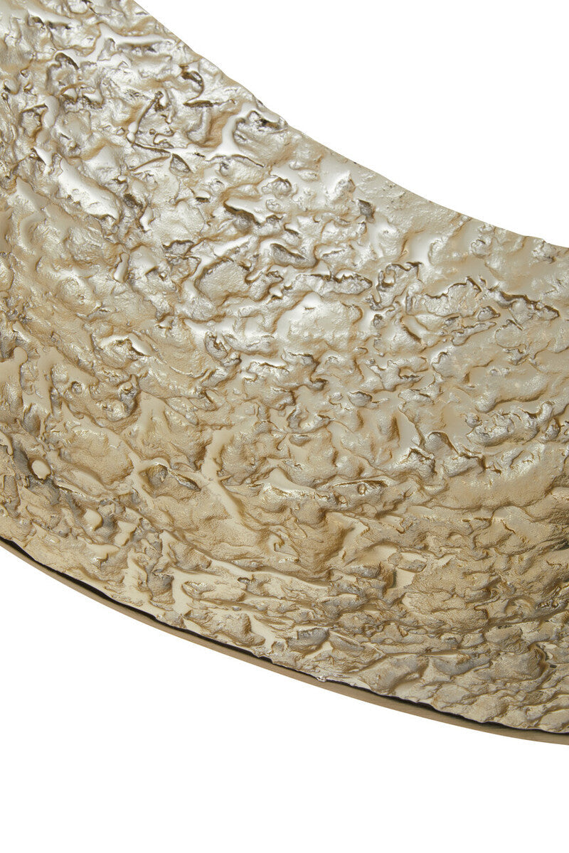 Gold Finish Decorative Dish