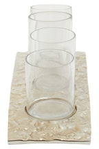 Antique Gold and Glass Tealight Holder