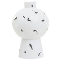 White and Black Small Vase