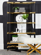White and Black Small Vase
