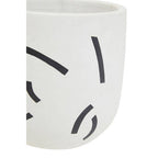 Black and White Planter
