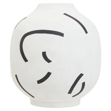 Black and White Vase
