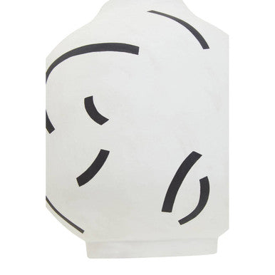 Black and White Vase