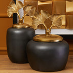 Large Ginkgo Jar