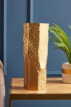 Small Gold Textured Vase