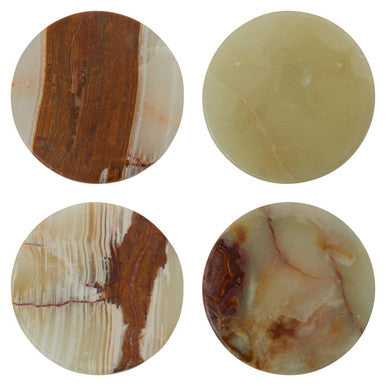 Set of 4 Onyx Coasters