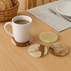 Set of 4 Onyx Coasters