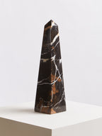 Large Black Marble Obelisk