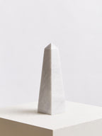 Small White Marble Obelisk