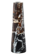 Black Marble Tapered Vase | Salmo