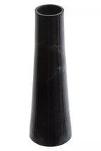 Black Marble Tapered Vase | Salmo