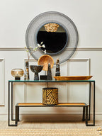 Black Marble Tapered Vase | Salmo