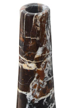 Black Marble Tapered Vase | Salmo