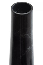 Black Marble Tapered Vase | Salmo