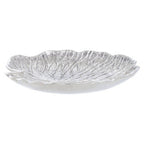 Small Silver Finish Lotus Leaf Plate