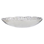 Silver Finish Lotus Leaf Bowl