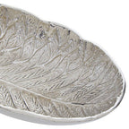 Silver Finish Lotus Leaf Bowl