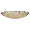 Gold Finish Lotus Leaf Bowl