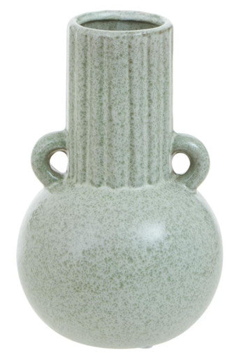 Small Speckled Green Vase
