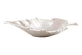 Silver Finish Leaf Dish