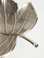Silver Finish Leaf Dish