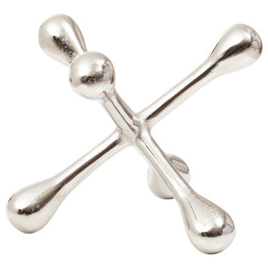 Silver Finish Jack Sculpture