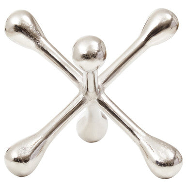 Silver Finish Jack Sculpture