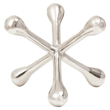 Silver Finish Jack Sculpture