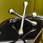 Silver Finish Jack Sculpture