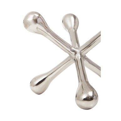 Silver Finish Jack Sculpture