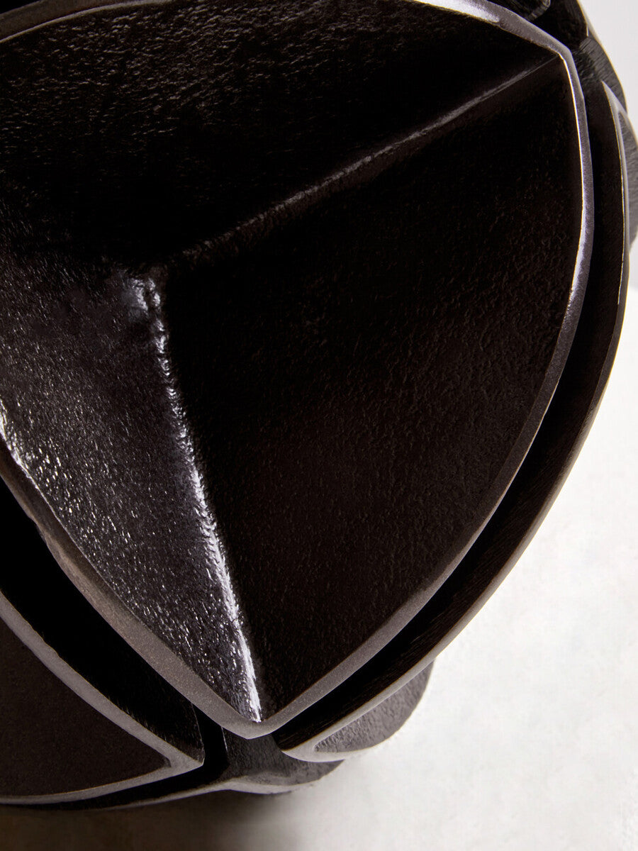 Black Nickel Finish Sculpture
