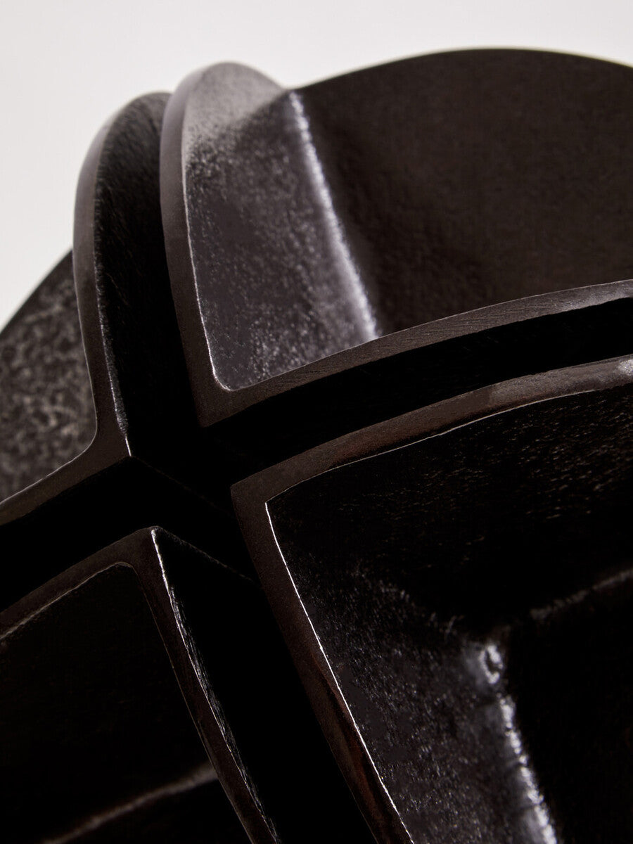 Black Nickel Finish Sculpture