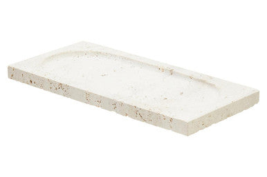Travertine Rectangular Decorative Tray