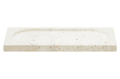Travertine Rectangular Decorative Tray