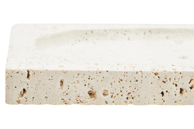 Travertine Rectangular Decorative Tray