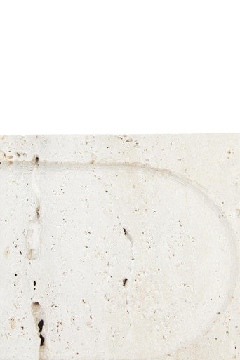 Travertine Rectangular Decorative Tray