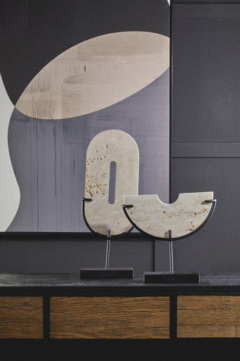 Travertine Large Sculpture