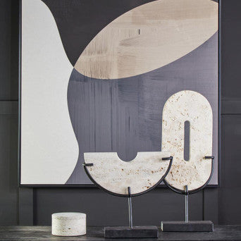 Travertine Large Sculpture