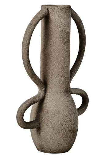Small Textured Grey Vase
