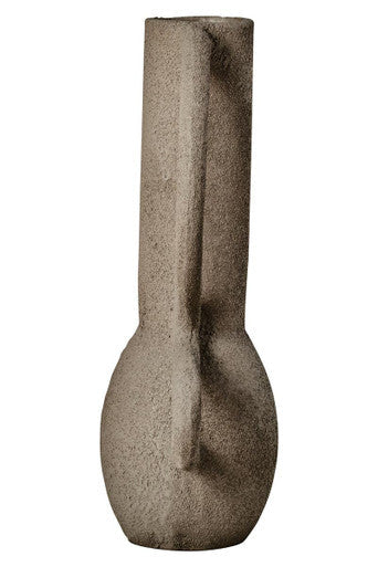 Small Textured Grey Vase