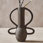 Small Textured Grey Vase