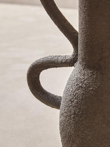 Small Textured Grey Vase