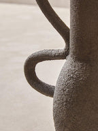 Small Textured Grey Vase