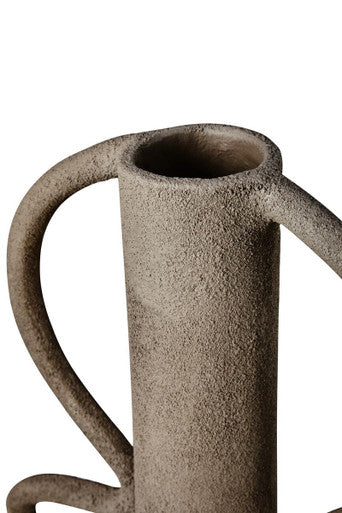 Small Textured Grey Vase