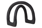 Textured Black Sculpture
