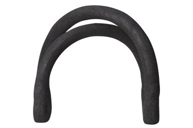 Textured Black Sculpture