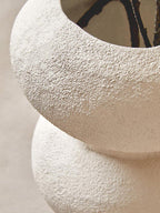 Small Textured White Bubble Vase